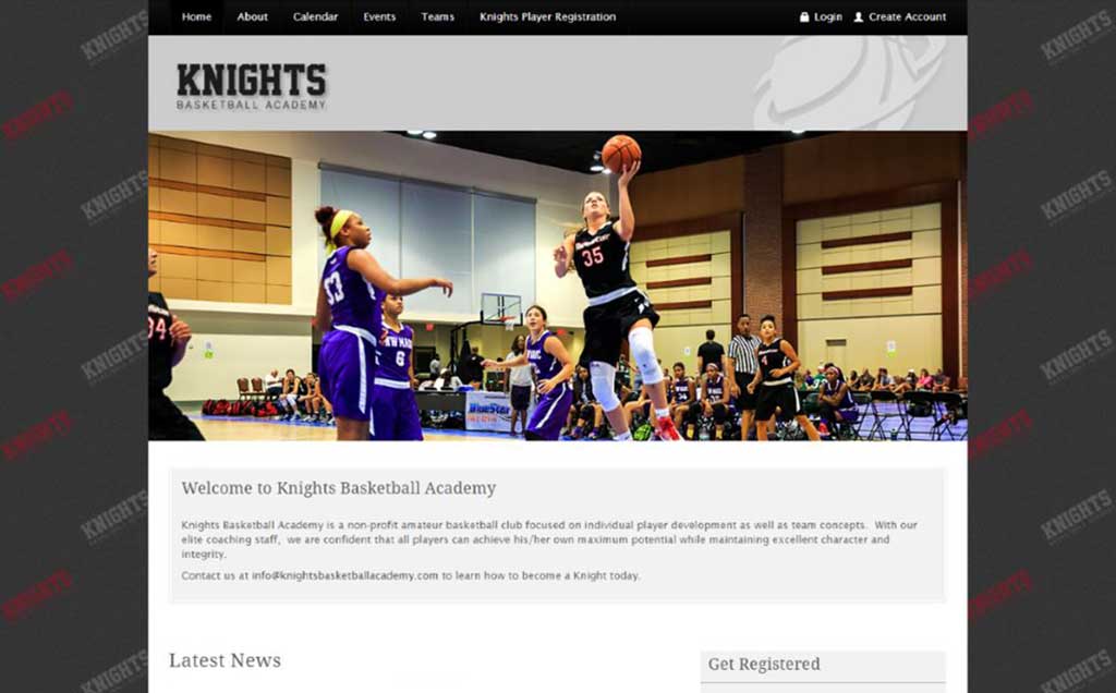 Knights Basketball Site